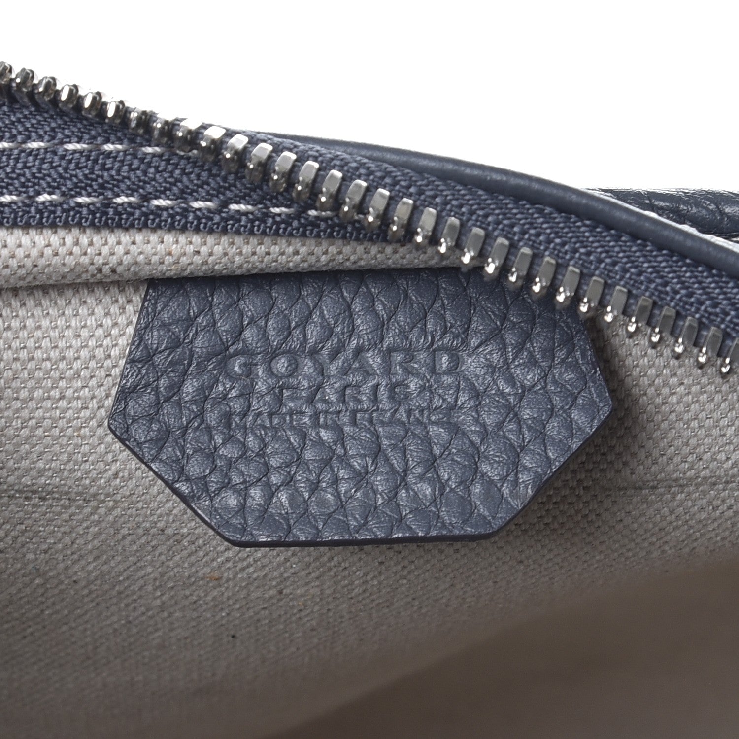 Goyard Goyardine Grenadines Hobo Grey 6 of 10