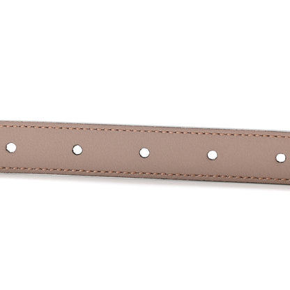 Gucci Calfskin Double G 20mm Belt 75 30 Porcelain Rose 5 of 5