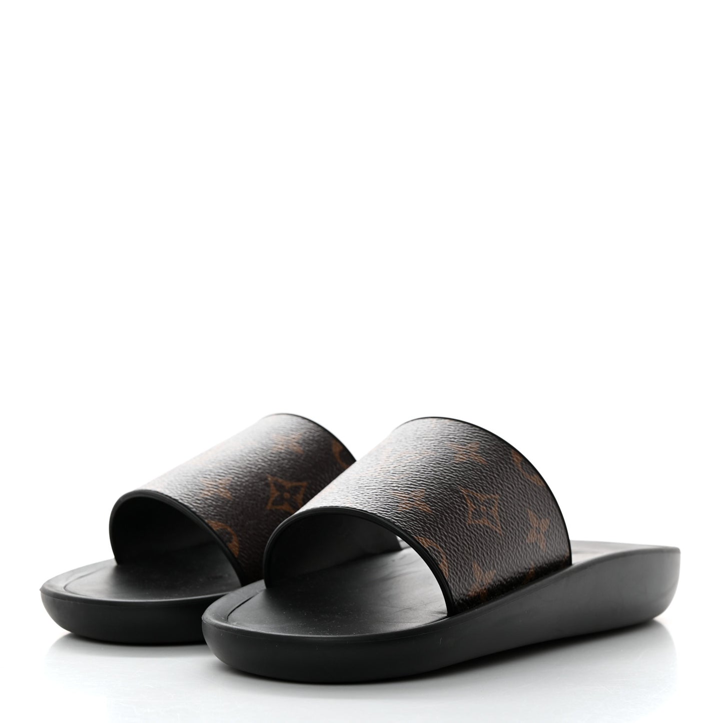 Monogram Sunbath Slide Sandals 38