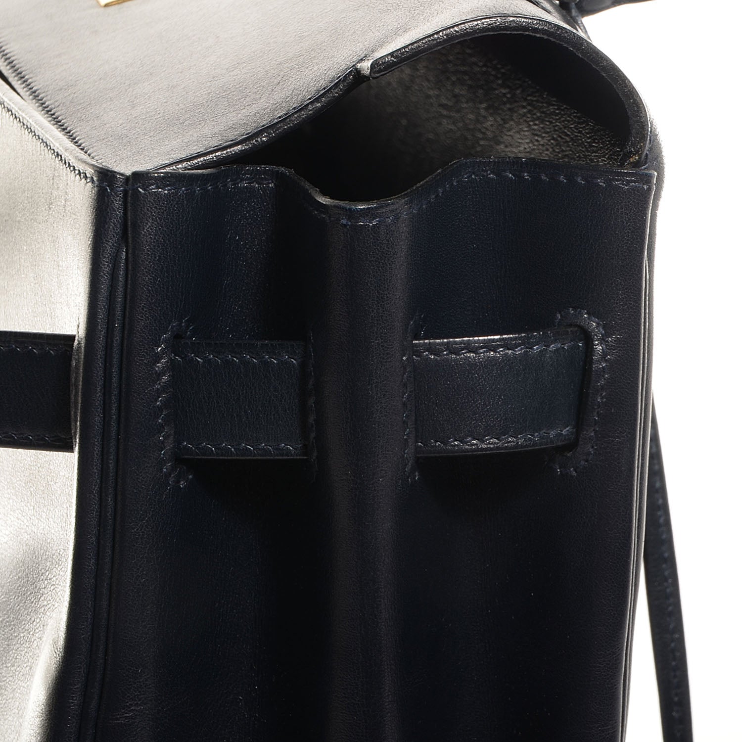 Hermes Box Kelly Retourne 35 Indigo 7 of 22