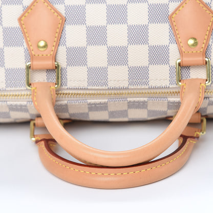 Louis Vuitton Damier Azur Speedy 30 11 of 13