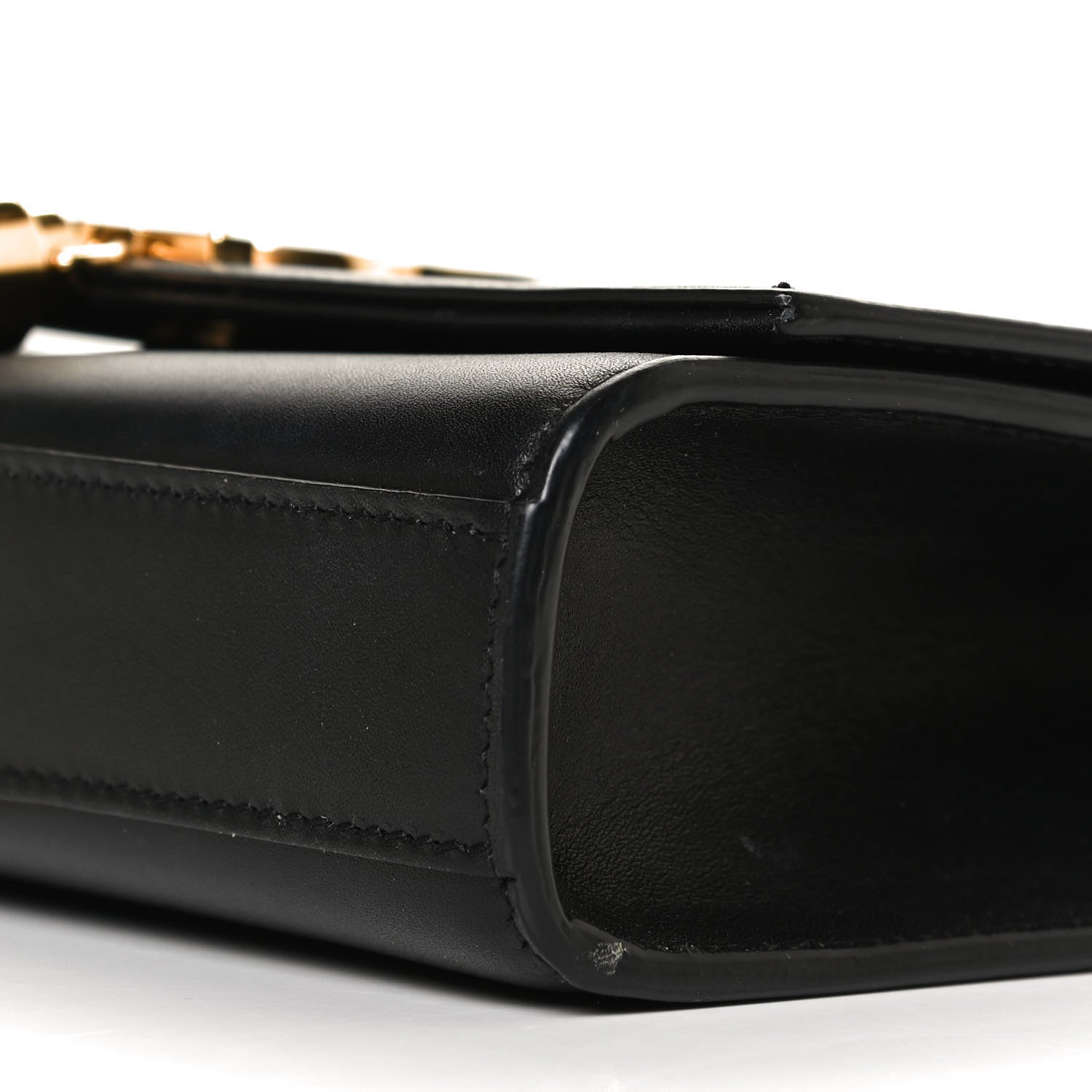 Saint Laurent Calfskin Small Classic Monogram Kate Tassel Satchel Black 10 of 13
