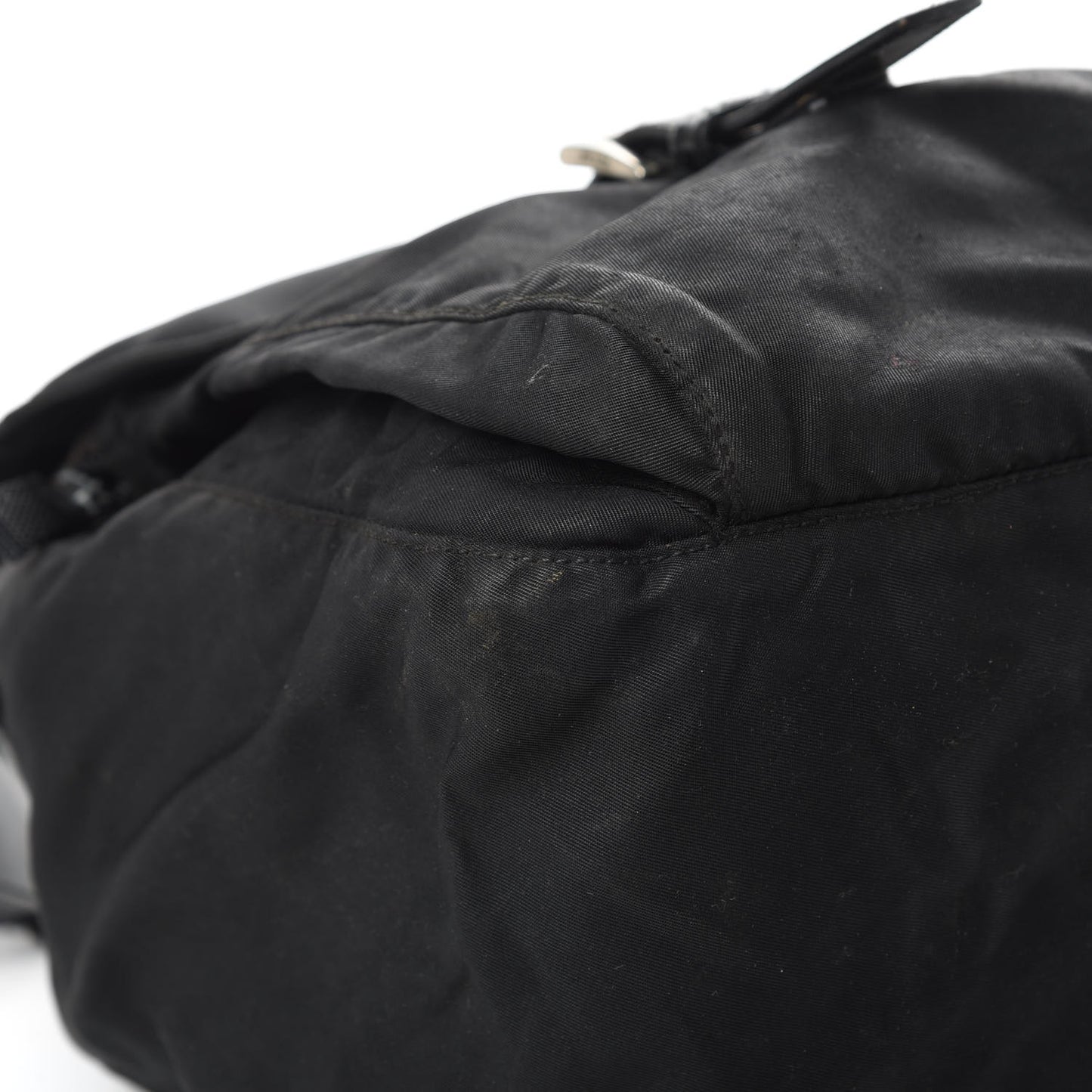 Nylon Vela Sport Messenger Bag Black
