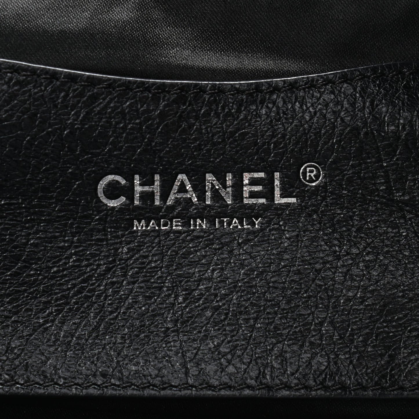 Glazed Calfskin Large On The Road Tote Black