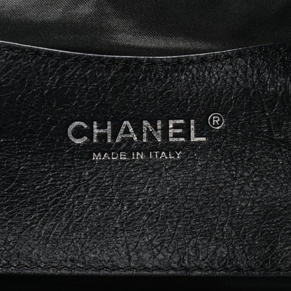Chanel Glazed Calfskin Large On The Road Tote Black 8 of 15