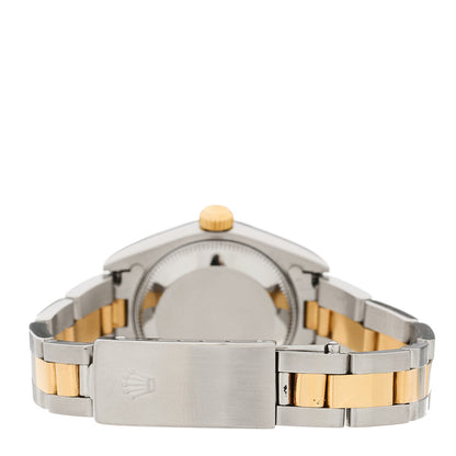 Rolex Stainless Steel 18K Yellow Gold Diamond 26mm Oyster Perpetual Datejust Watch Silver Jubilee 79173 3 of 5