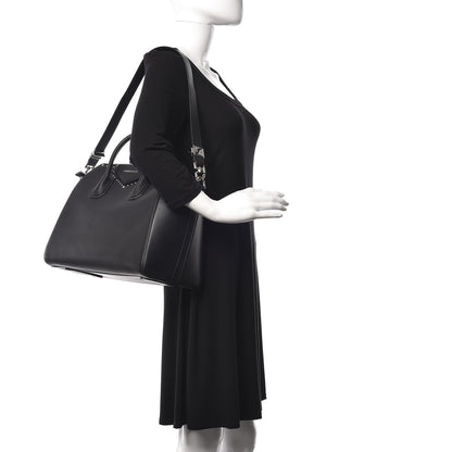 Givenchy Calfskin Medium Studded Antigona Black 2 of 12