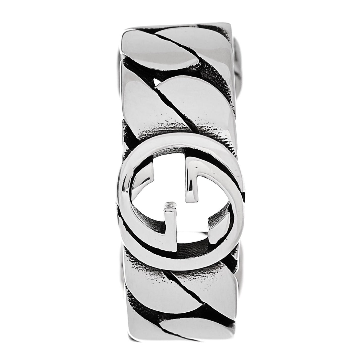 Sterling Silver Interlocking G Ear Cuff