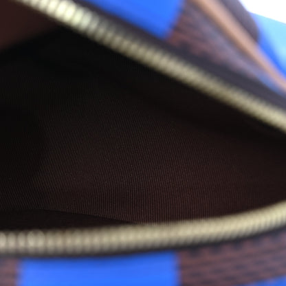 Louis Vuitton Damier Pop Chess Messenger Blue 4 of 9
