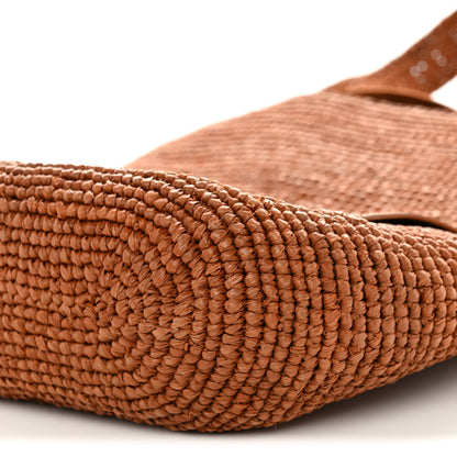 Loewe Raffia Mini Slit Tote Bag Honey Gold 9 of 9