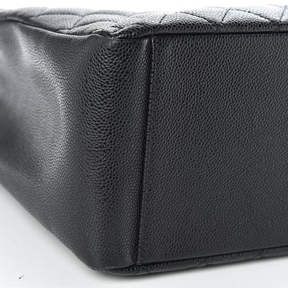 Chanel Caviar Quilted Grand Shopping Tote GST Black 17 of 19