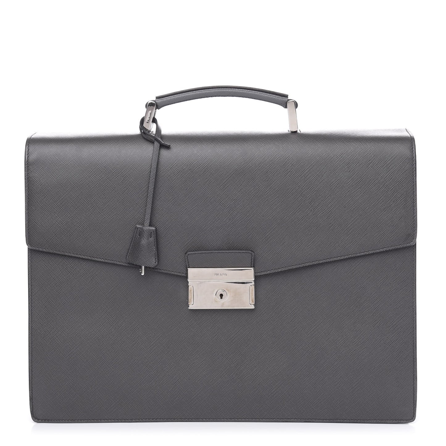 Saffiano Briefcase Marmo