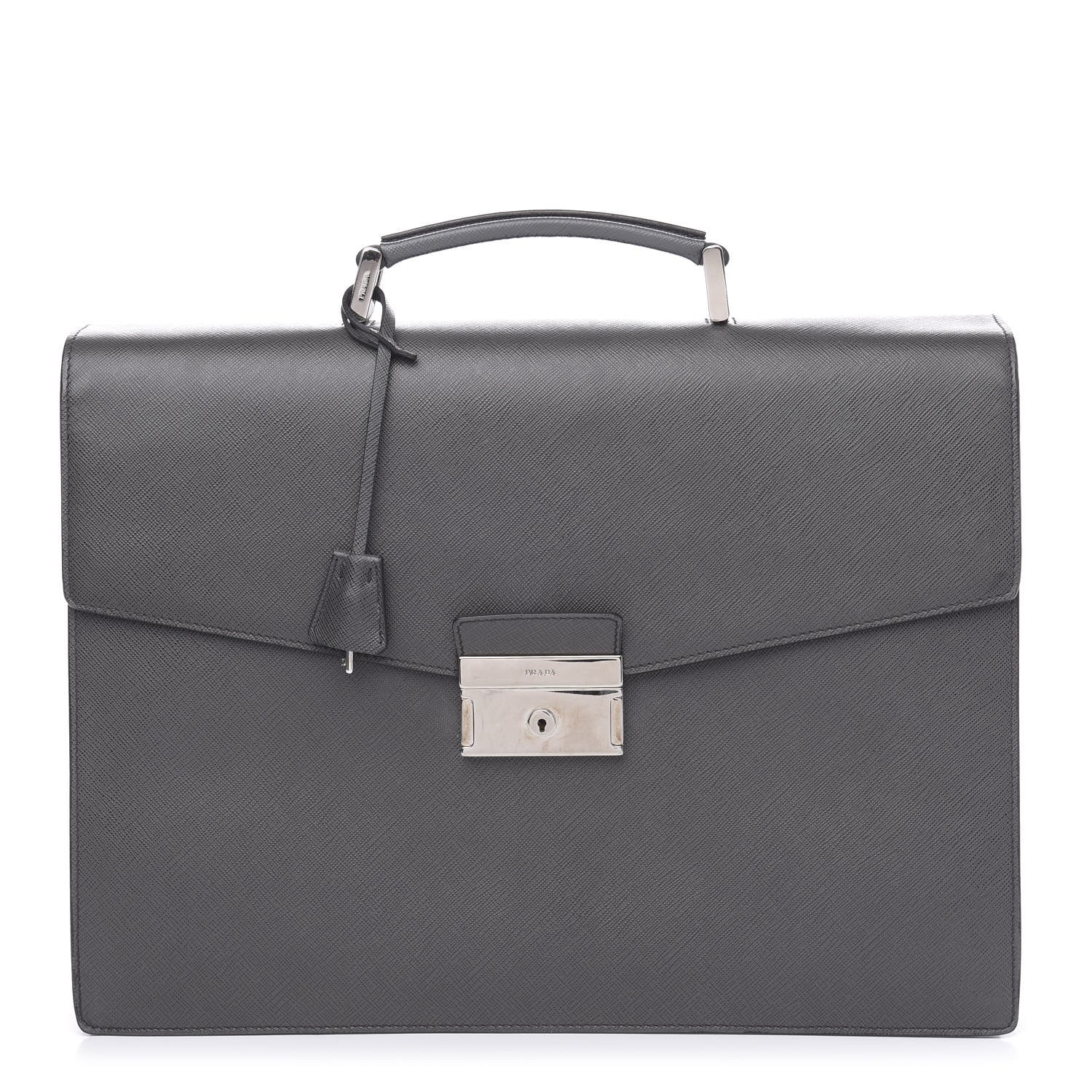 Prada Saffiano Briefcase Marmo 1 of 12