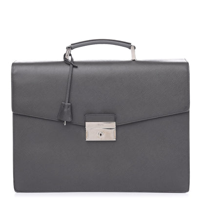 Prada Saffiano Briefcase Marmo 1 of 12