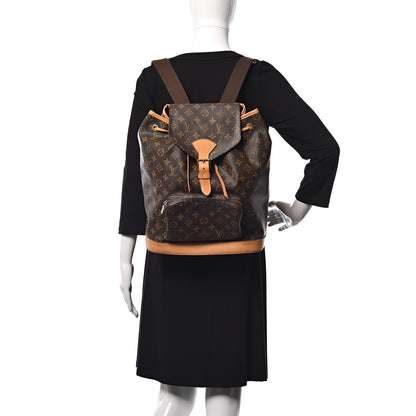 Louis Vuitton Monogram Montsouris GM Backpack 2 of 12