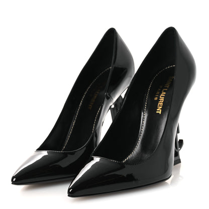 Saint Laurent Patent Opyum 85 Pumps 36.5 Black 4 of 11