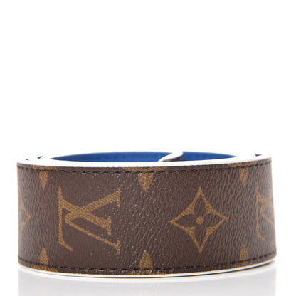 Louis Vuitton Monogram Bandouliere Shoulder Strap Blue 2 of 5