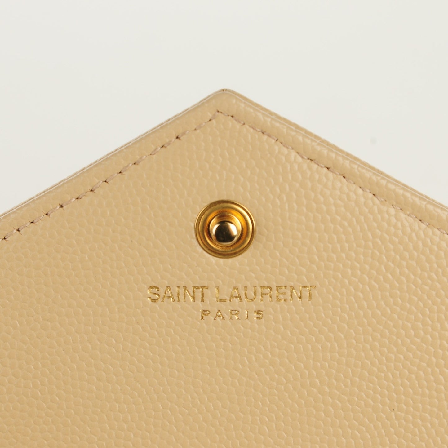 Grain De Poudre Matelasse Chevron Monogram Chain Wallet Powder