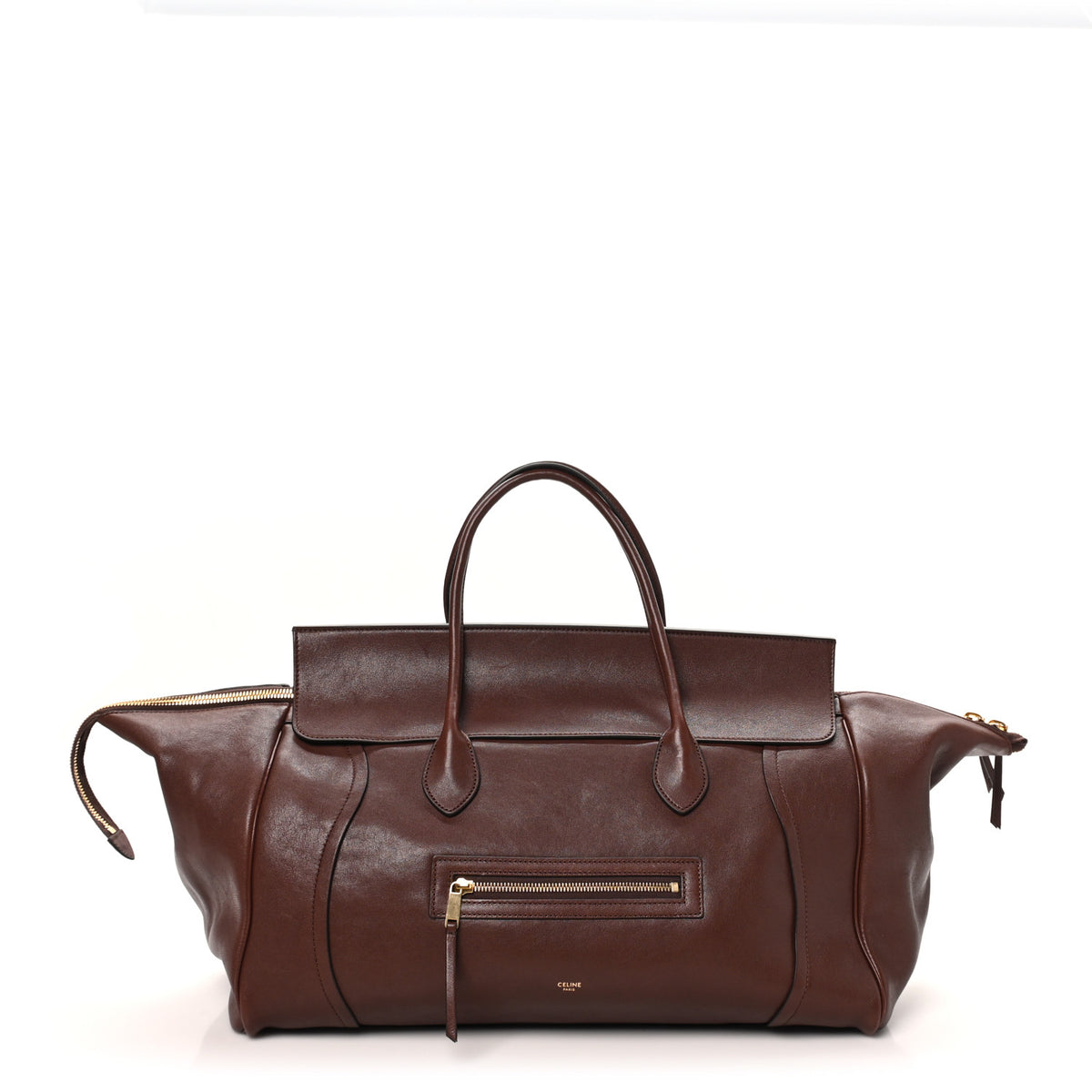 Celine Supple Shiny Lambskin Big New Luggage Brick 1 of 9