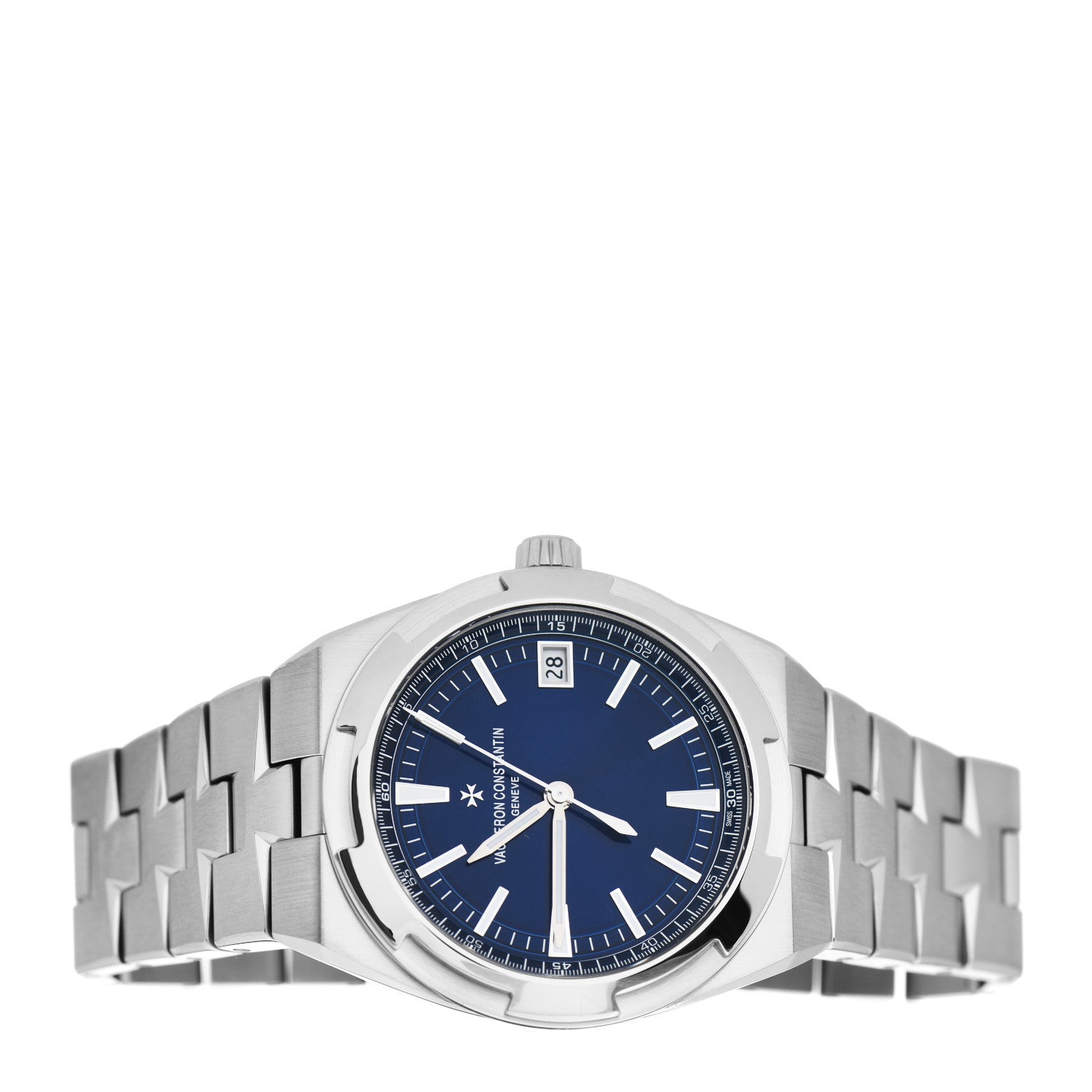 Vacheron Constantin Stainless Steel 41mm Overseas Automatic Watch Blue 4500V/110A-B128 2 of 4