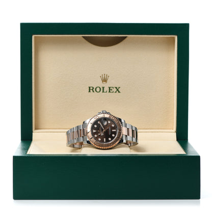 Rolex Stainless Steel 18K Everose Gold 37mm Yacht-Master Watch Chocolate 268621 5 of 5