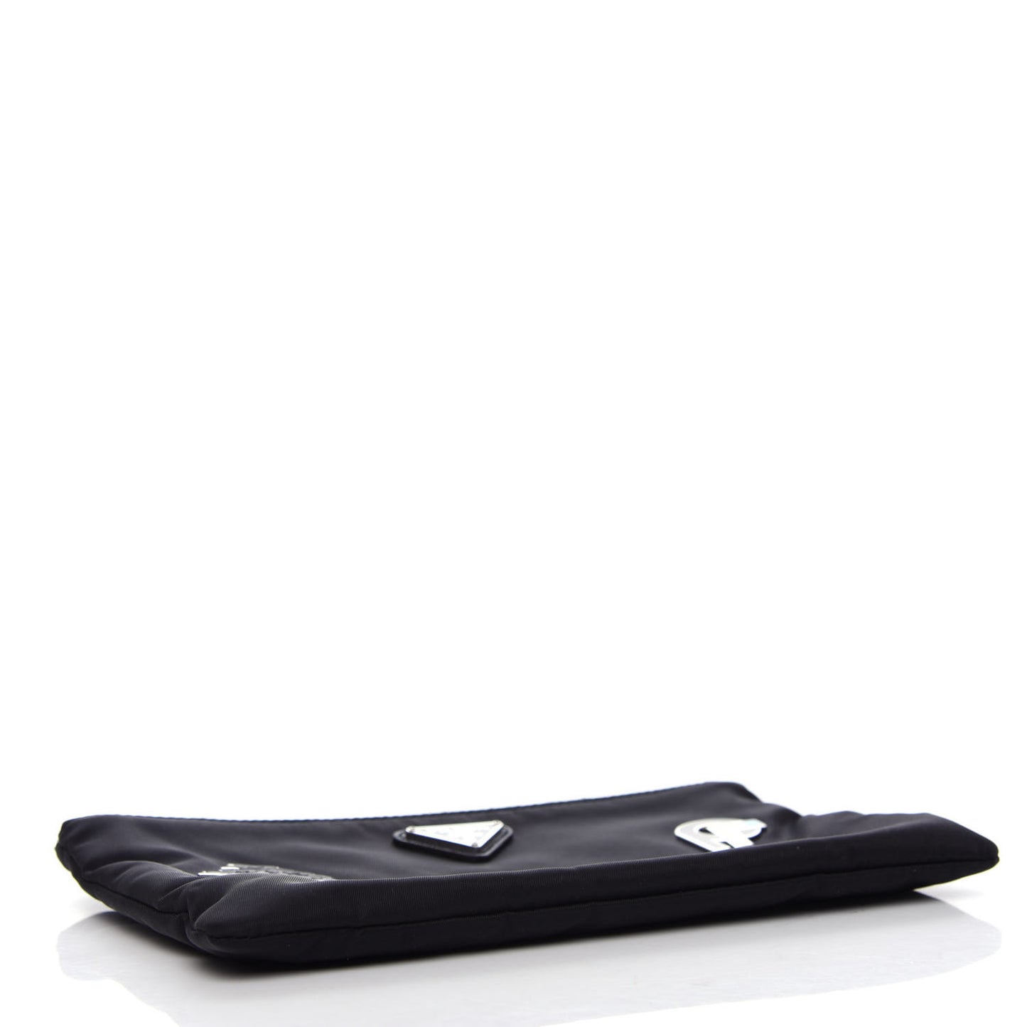 Tessuto Nylon Smalto Pouch Black