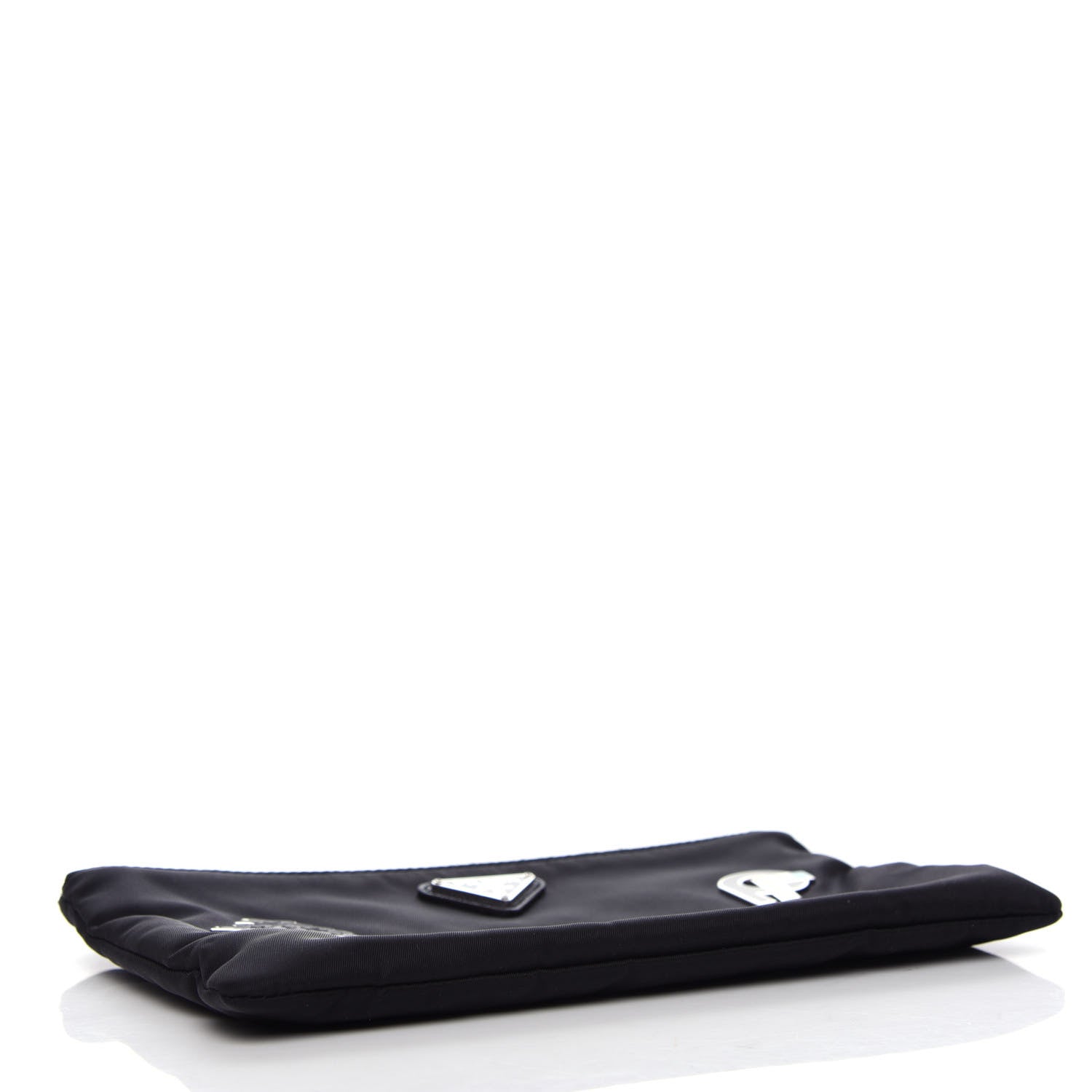 Prada Tessuto Nylon Smalto Pouch Black 4 of 7