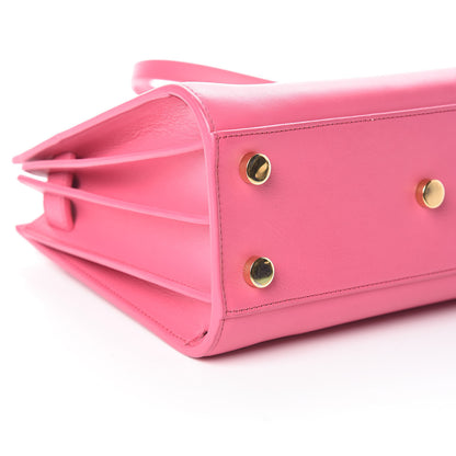 Saint Laurent Calfskin Nano Sac De Jour Lipstick Fuchsia 9 of 11