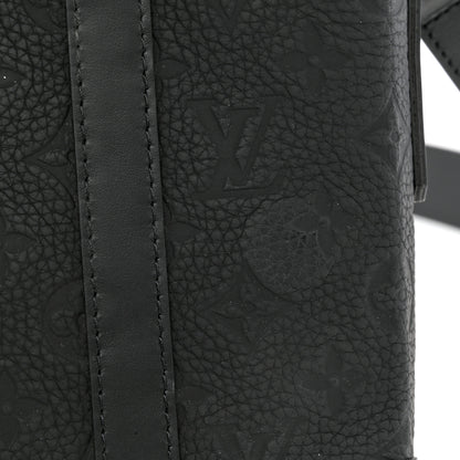 Louis Vuitton Taurillon Monogram Trunk Messenger Black 11 of 12