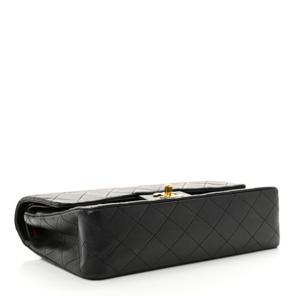 Chanel Lambskin Quilted Medium Double Flap Black 4 of 13