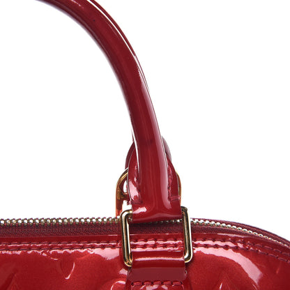 Louis Vuitton Vernis Alma PM Pomme D'Amour 10 of 15