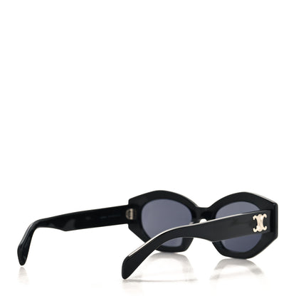 Celine Acetate Triomphe 01 Sunglasses CL 40238U Black 4 of 7