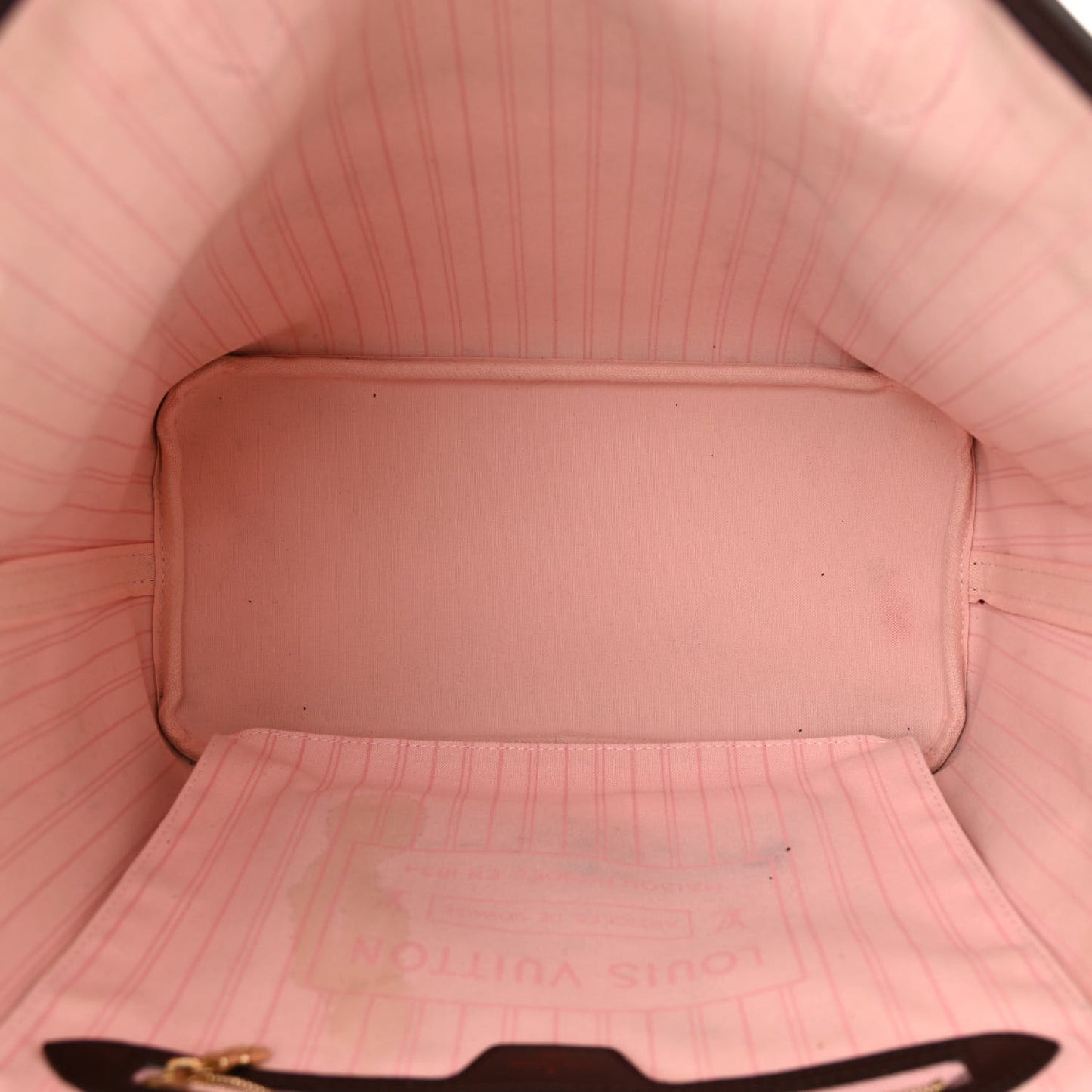 Damier Ebene Neo Neverfull MM Rose Ballerine