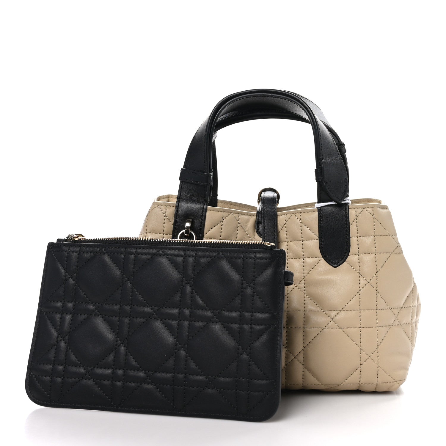 Christian Dior Calfskin Macrocannage Small Toujours Beige 3 of 14