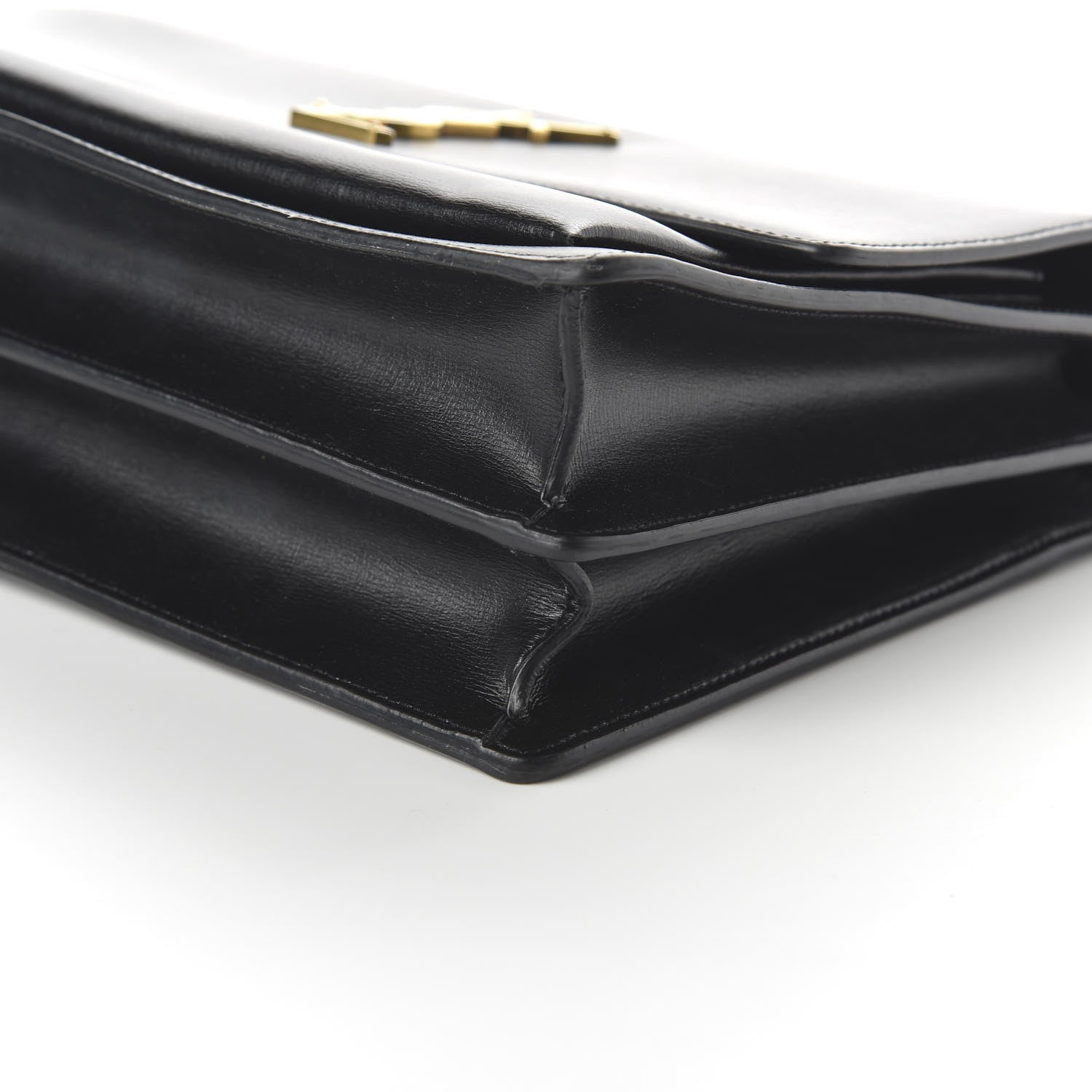 Saint Laurent Calfskin Large Monogram Sunset Black 7 of 9