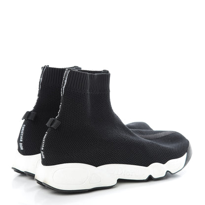 Christian Dior Technical Canvas Fusion High Top Sneakers 39.5 Black 4 of 9