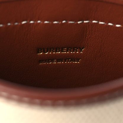 Burberry Canvas Callfskin Anne Phone Case With Strap White Tan 6 of 6
