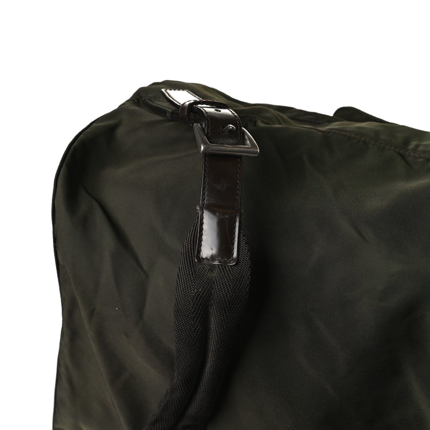 Nylon Vela Large Backpack Green