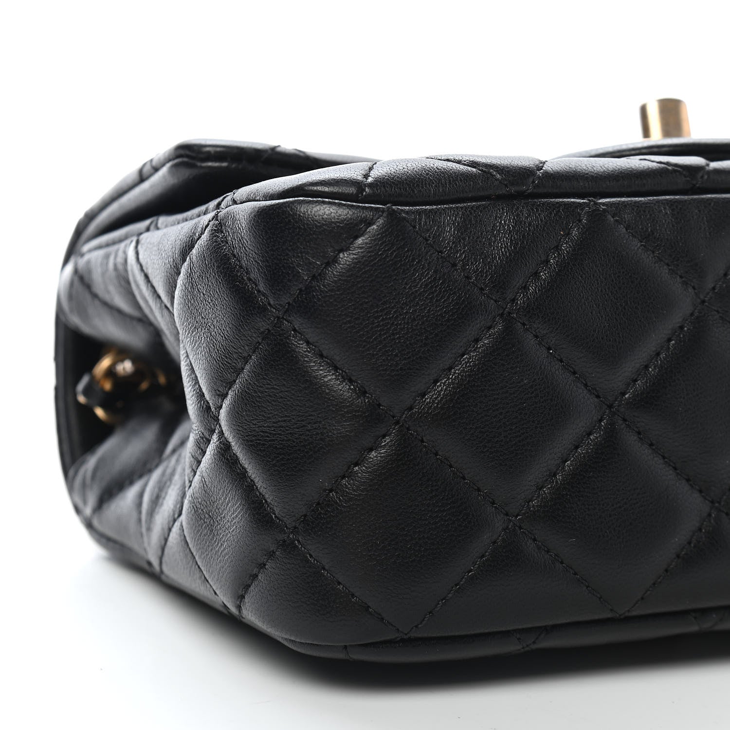 Chanel Lambskin Quilted Mini Pearl Crush Flap Black 8 of 9