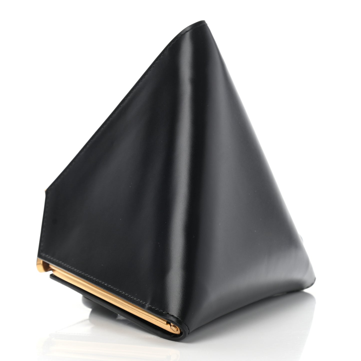 Calfskin Pyramid Bag Black