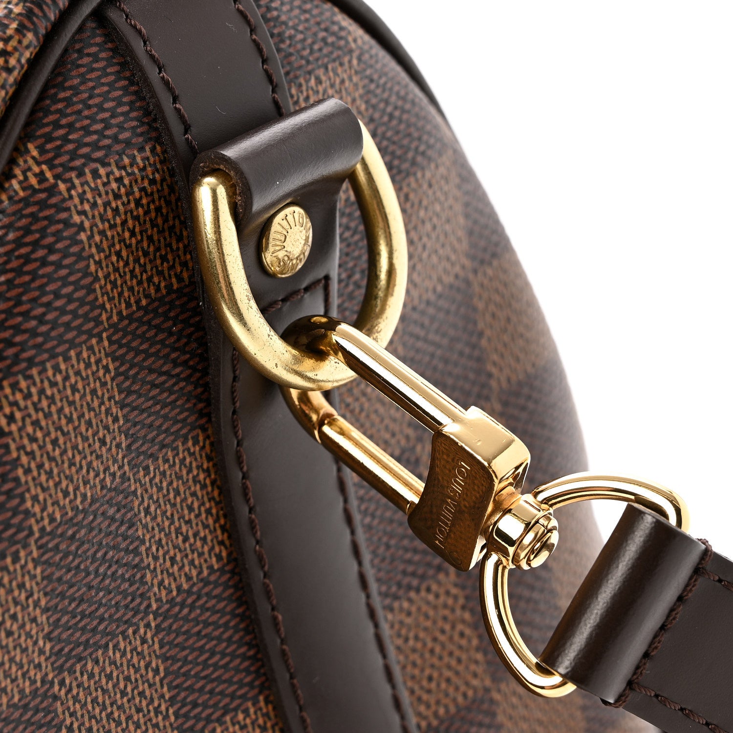 Louis Vuitton Damier Ebene Speedy Bandouliere 25 11 of 14