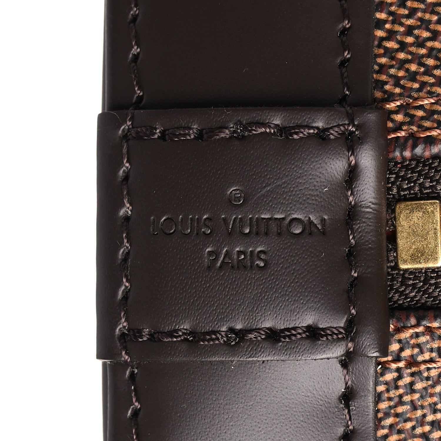 Louis Vuitton Damier Ebene Alma BB 6 of 9