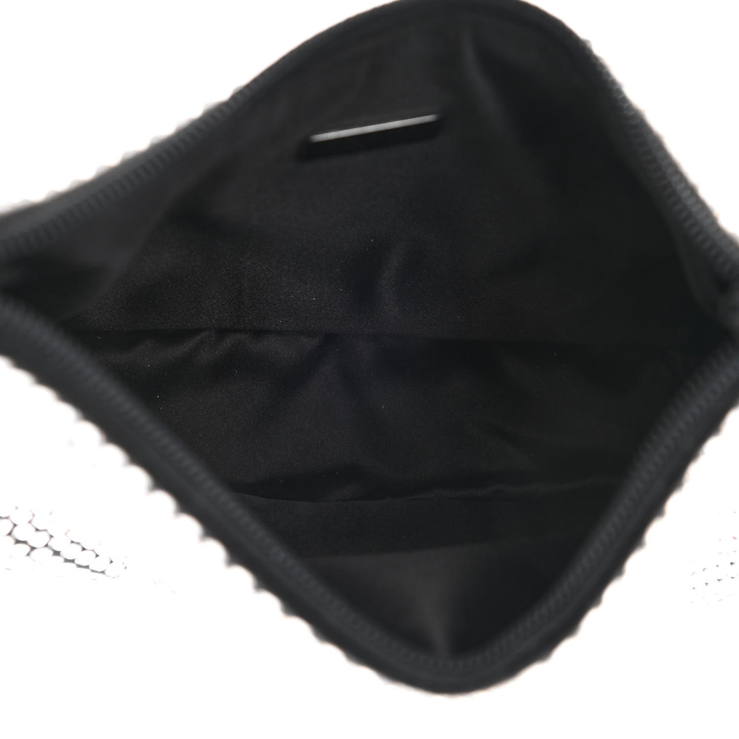 Satin Crystal Mini Re-Edition 2000 Bag Cristal