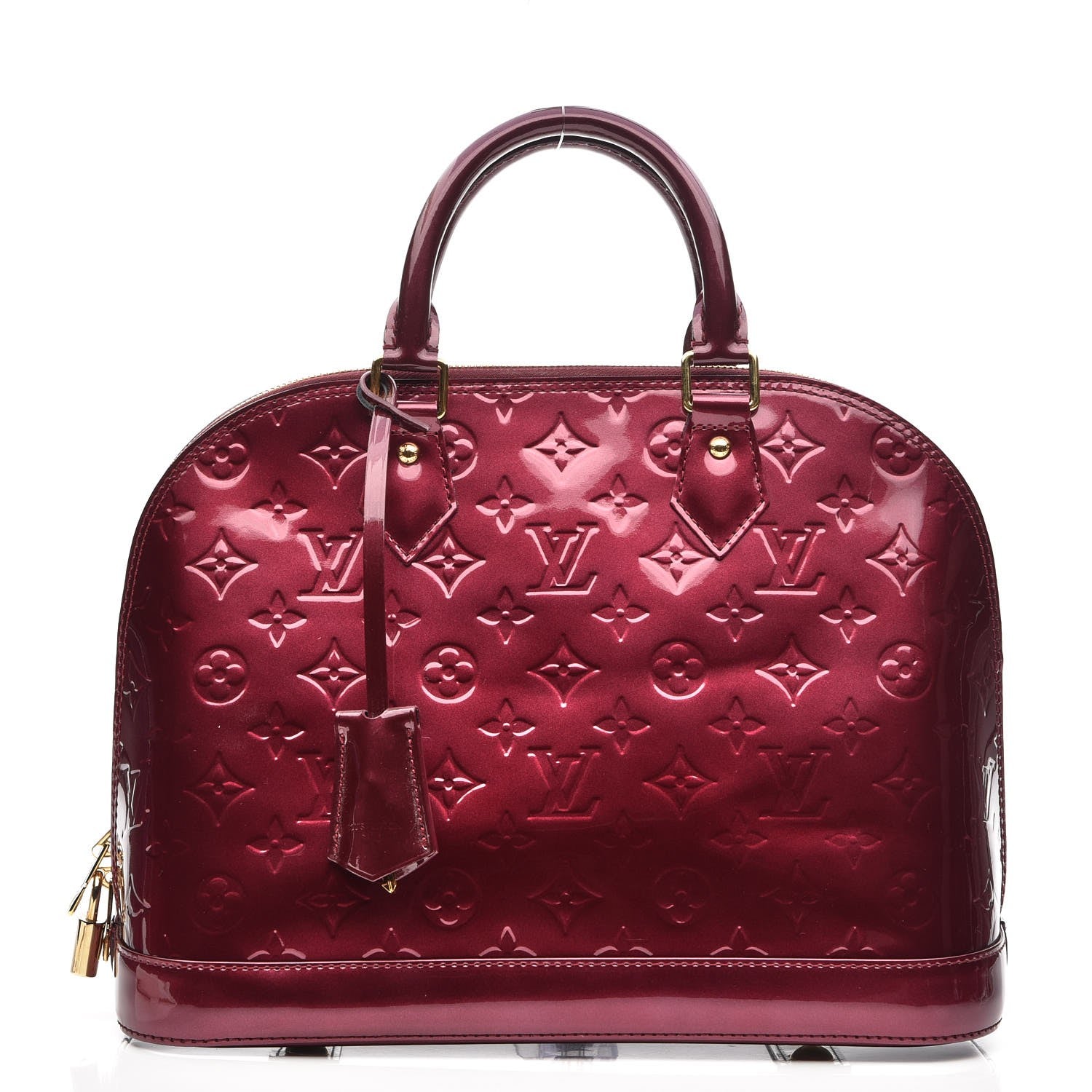 Louis Vuitton Vernis Alma PM Rouge Fauviste 1 of 7