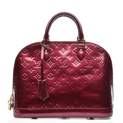 Louis Vuitton Vernis Alma PM Rouge Fauviste 1 of 7