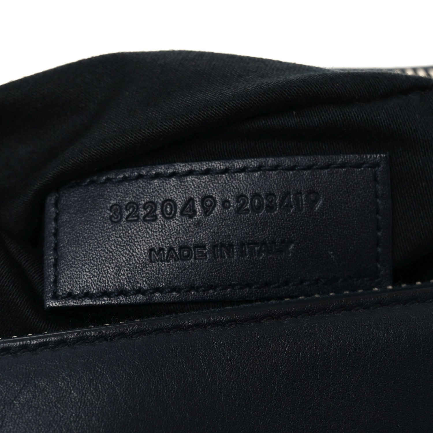 Saint Laurent Calfskin Classic Duffle 6 Marine 6 of 9