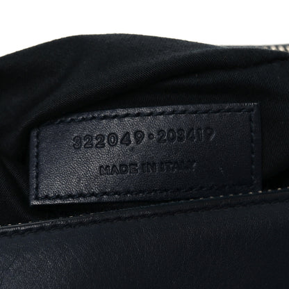 Saint Laurent Calfskin Classic Duffle 6 Marine 6 of 9