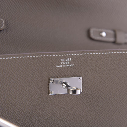 Hermes Epsom Kelly Wallet To Go Etoupe 8 of 9