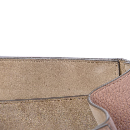 Chloe Grained Lambskin Drew Shoulder Bag Cement Pink 11 of 12