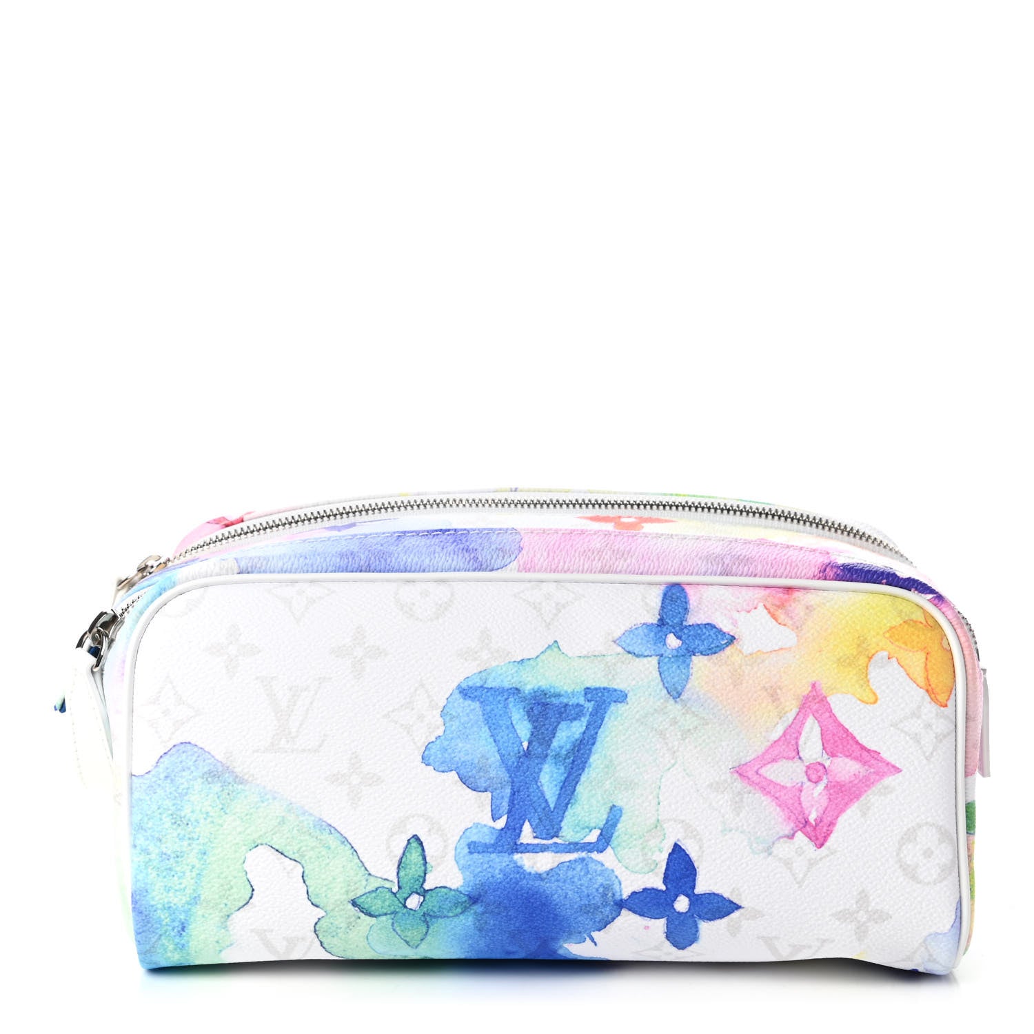 Louis Vuitton Monogram Watercolor Dopp Kit Toilet Pouch Multicolor 1 of 10